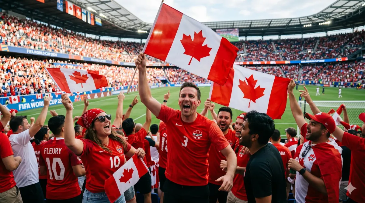 Supporters du Canada - DR