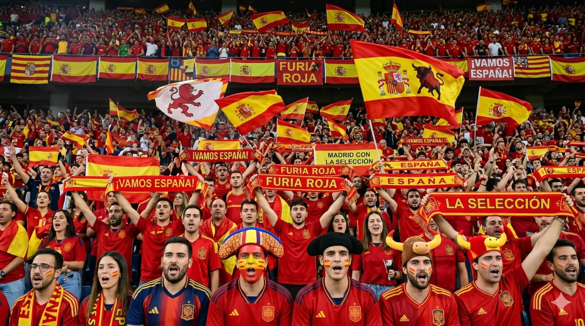 Supporters de l'Espagne - DR