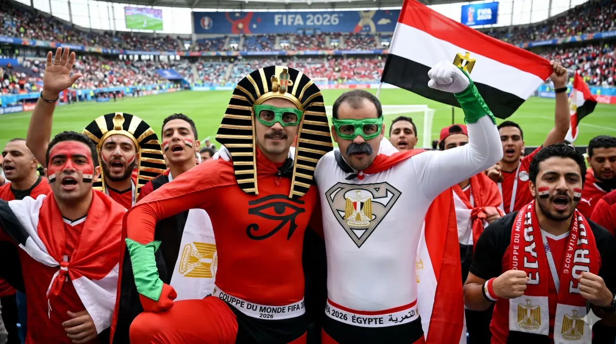 Supporters de l'Egypte - DR