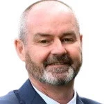 Portrait de Steve Clarke, sélectionneur de Écosse